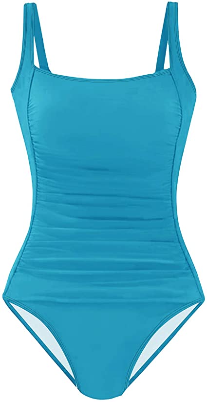 Blue Upopby Belly Swimsuit details