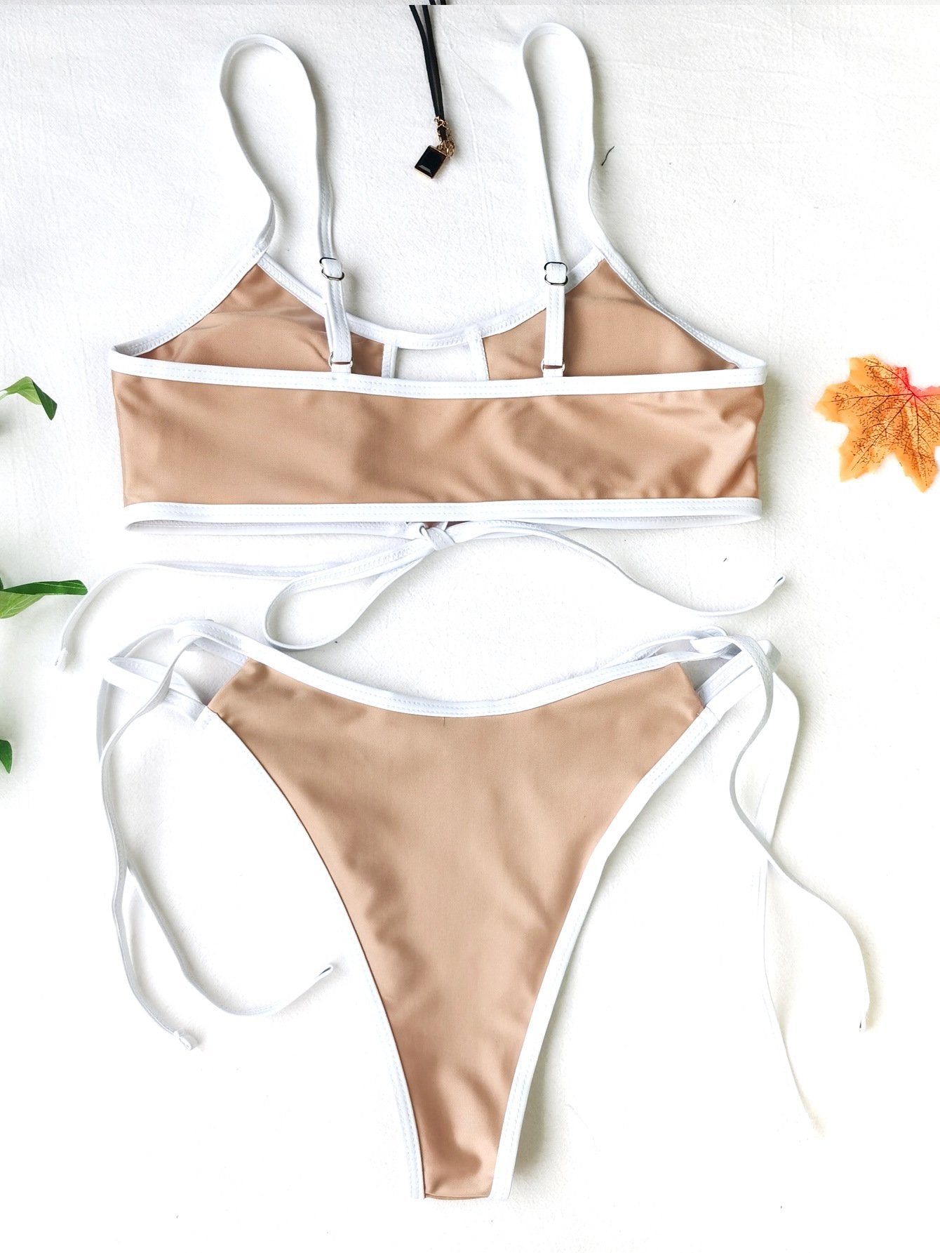 Upopoby Sexy Lace-up String Bikini Swimsuit