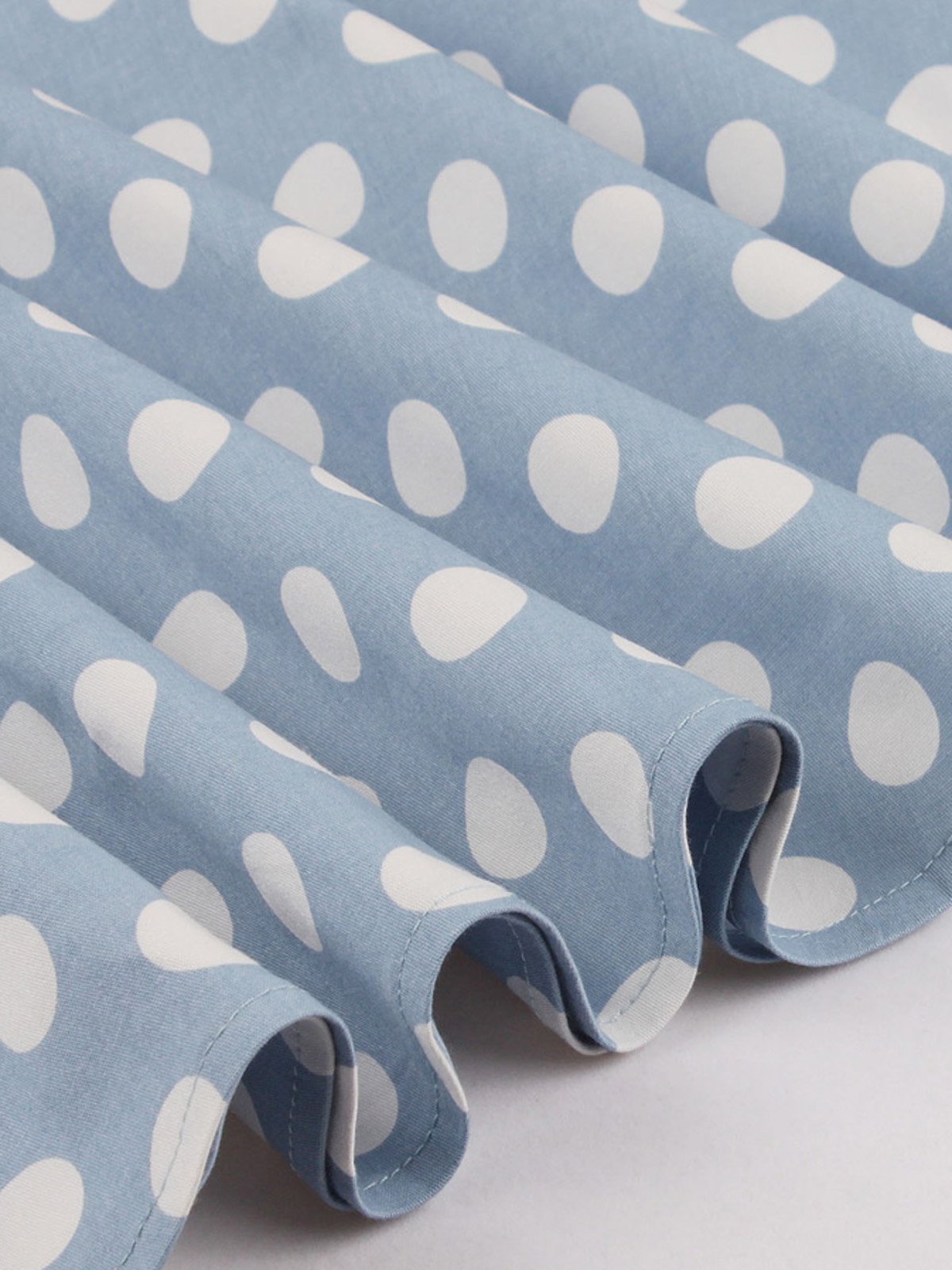 1950s Spaghetti Strap Polka Dot Dress